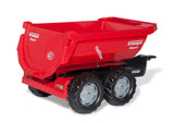 Rolly Toys Trailer Rollyhalfipe 89 x 43 x 45 cm czerwony