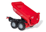Rolly Toys Trailer Rollyhalfipe 89 x 43 x 45 cm czerwony