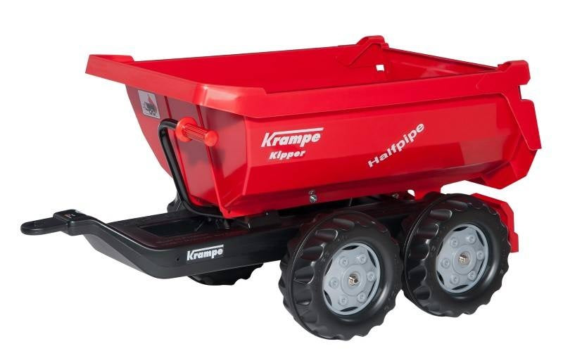 Rolly Toys Trailer Rollyhalfipe 89 x 43 x 45 cm czerwony