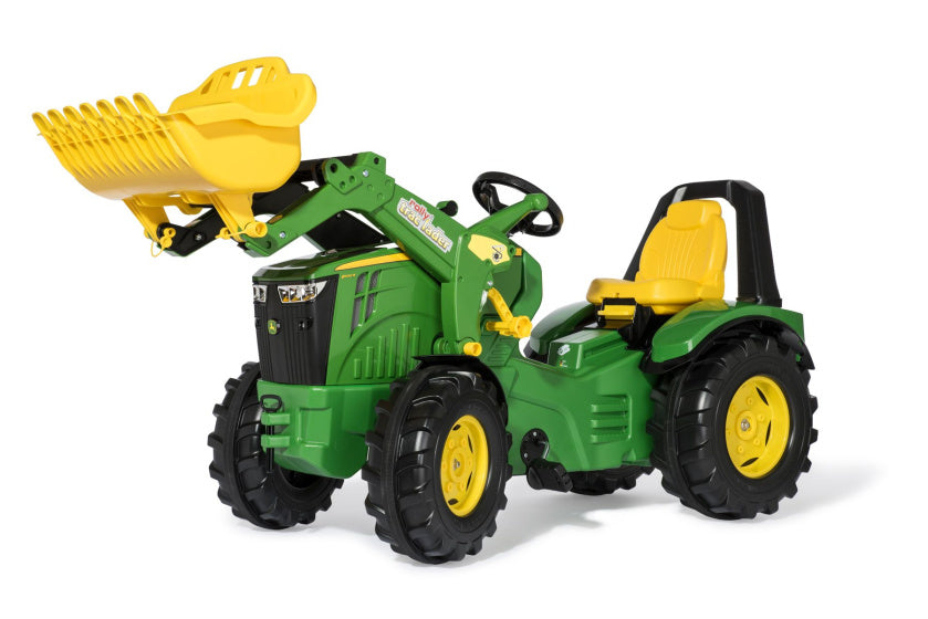 Rolly Toys Premium John Deere X-Trac 8400R s sprednjim nakladalnikom Green