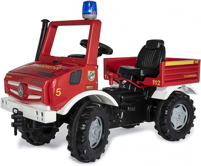 Rolly Toys Staircase Rollyunimog Fire 118 x 81 x 54 Red