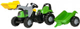 Rolly Toys Stair traktor s prikolico Rollykid Deutz-Fahr 5115 G TB