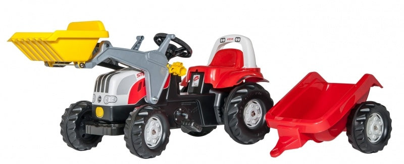 Rolly Toys Treppentraktor Rollykid Steyr 6165 CVT Juniorrot