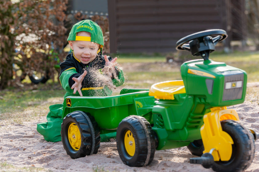 Rolly Toys Stair Tractor RolllyTrac John Deere Junior Green