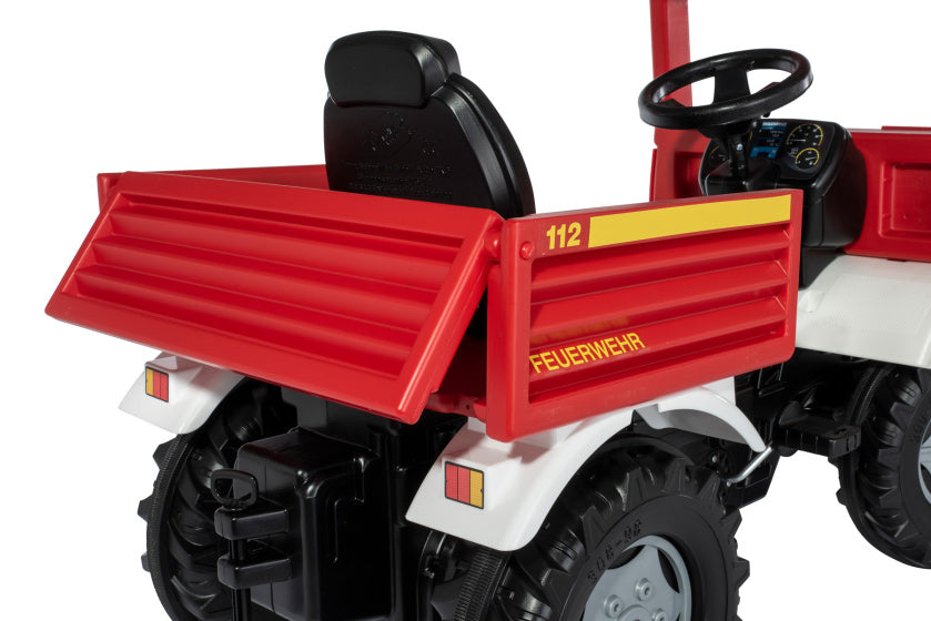 Rolly Toys Staircase Rollyunimog Fire 118 x 81 x 54 Red