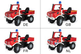 Rolly Toys Staircase Rollyunimog Fire 118 x 81 x 54 Red