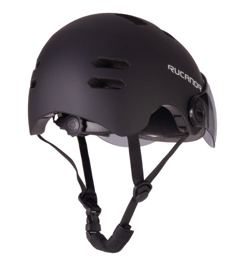Rucanor Urban Sprint kolesarska čelada Nastavljiva črna velikost 55-58 cm (m)