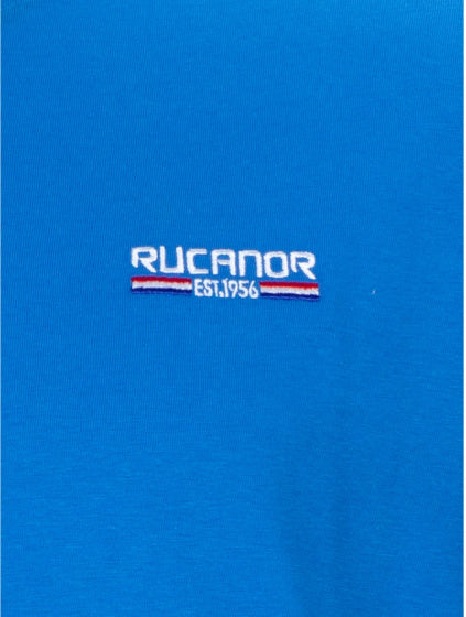 Camicia di base Rucanor raffi round hals uomini size blu 3xl