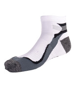 Rucanor Running Socken kurz 2-Pack weiß grau Größe 35-38
