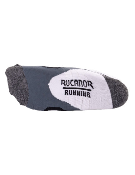 Rucanor Running Socken kurz 2-Pack weiß grau Größe 35-38