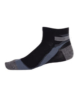 Rucanor Running Socks Short 2-Pack sort størrelse 43-46