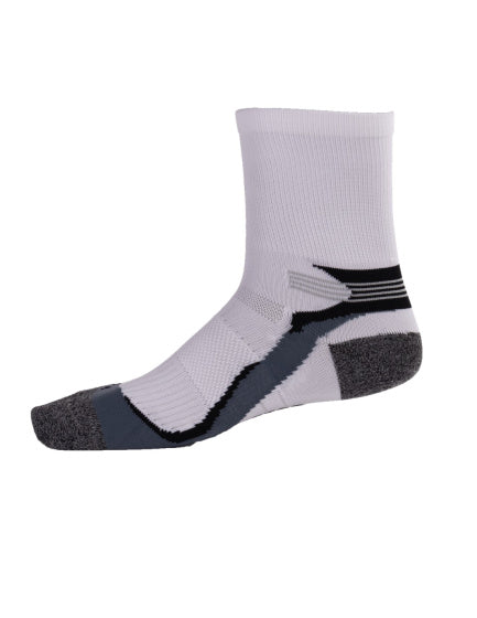Rucanor Hardloopsokken lang 2-pack wit grijs maat 39-42