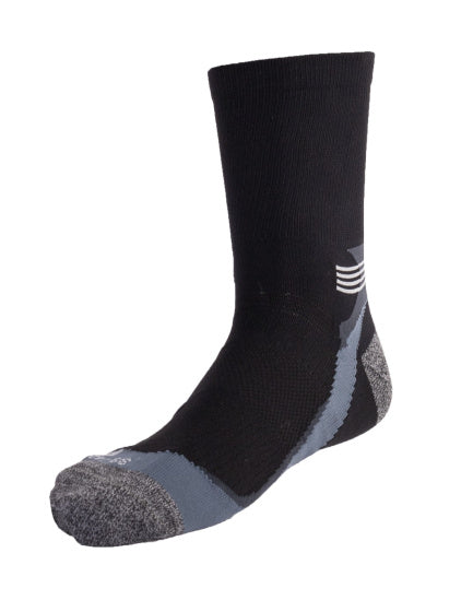 Rucanor Running Socken lang 2-Pack Schwarz Größe 43-46