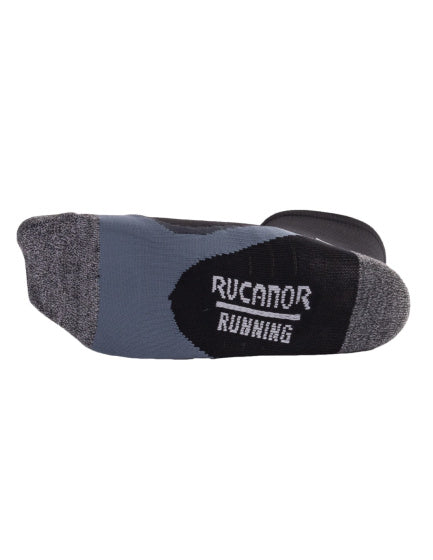 Rucanor Running Socken lang 2-Pack Schwarz Größe 43-46