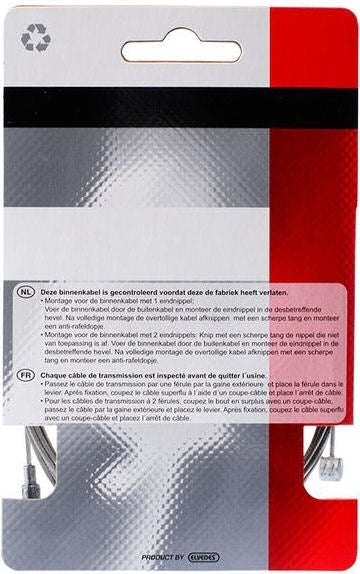 Notranji kabel REM 2250 mm Silver iz nerjavečega jekla