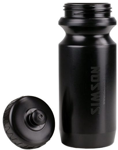 Simson Bidon Black 600ml Packed