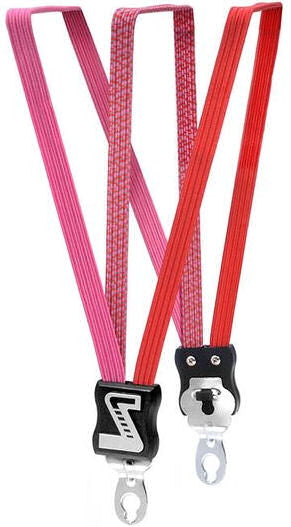 Snelbinder Trio Simson Short con 3 leganti: rosso rosa