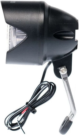 Simson Front Fork-frontlysstol e-sykkel svart på kort