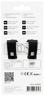 Light Set Simson 'Flexy' LED nabor - črna