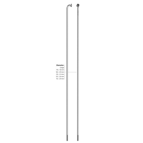 SPAGNER 282-13 SAPIM Leader Ø2,33 mm FG 2.6 - Acciaio inossidabile (100 pezzi)