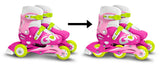 Skids Kontroll Inline Skates Erkenntbar rosa Wäissgréisst 27-30