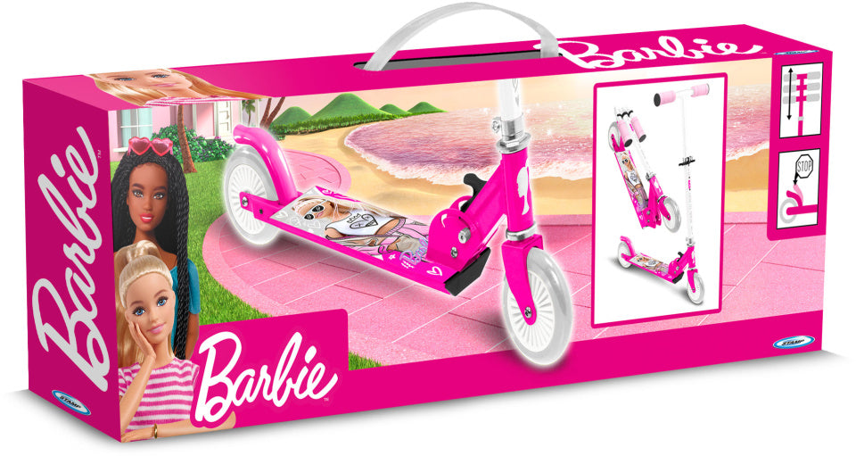 Mattel 2-kołowe pełne koła, składany hamulec stóp różowy