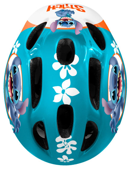 Disney Stitch bicycle helmet adjustable Petrol blue size 52-56 cm (s)