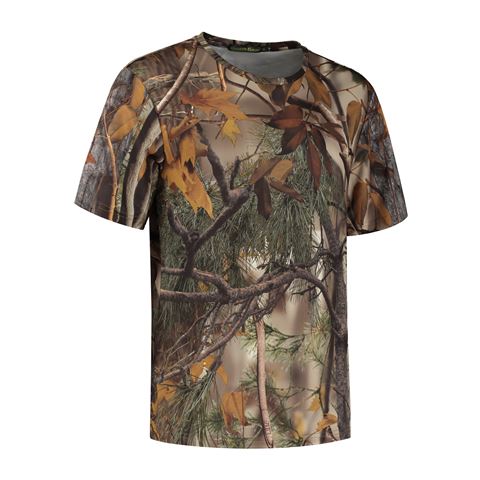 Tričko Stealth Gear s krátkým rukávem Camo Bosprint Velikost m