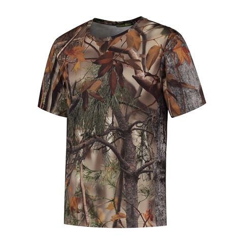 Tričko Stealth Gear s krátkým rukávem Camo Bosprint Velikost m