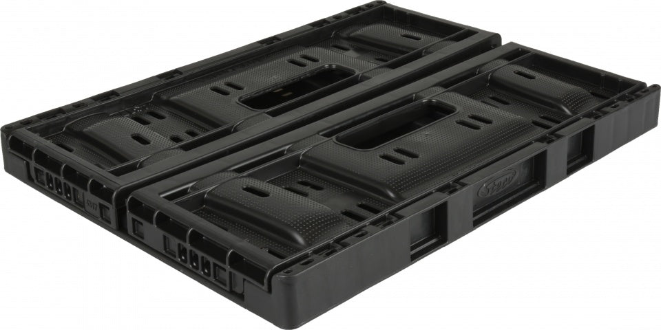 Plastfoldningskasse Lille 20 liters foldning sort