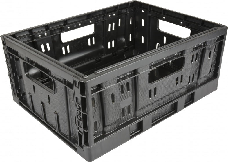 Plastfoldningskasse Lille 20 liters foldning sort