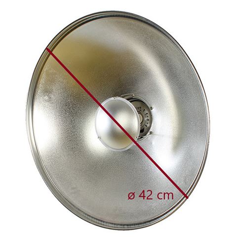 Studioking Beauty Dish Silver SK-BD420 42 cm z plasterką plastra miodu
