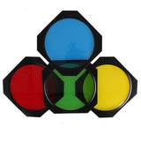 Kleppenset SK-BD18 in studio con filtri a colori e nido d'ape