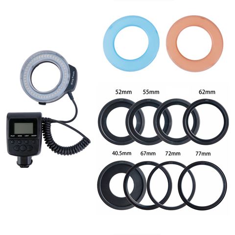 Studioking Macro LED Ring Lamp med Flash RL-130