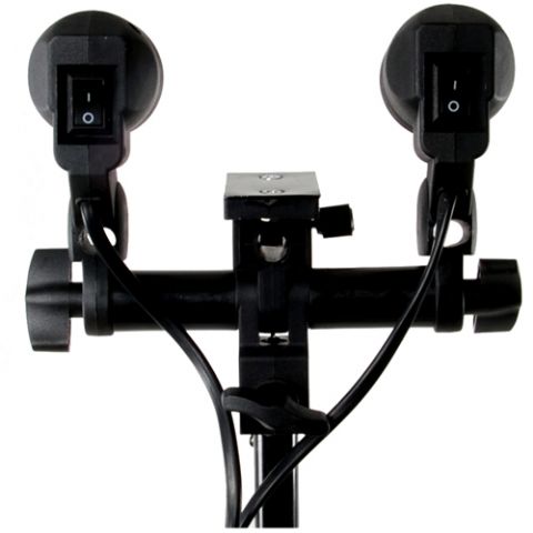 Studioking Universal E27 uchwyt lampy z 2 wyposażeniem DLE27D