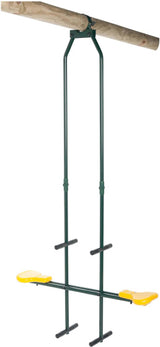 Swingking Duo Swing 99 x 23,5 cm ocel zelená žlutá