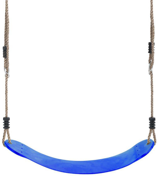 Swinging Flexible swing seat in height adjustable Eva Blue
