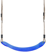 Swinging Flexible swing seat in height adjustable Eva Blue