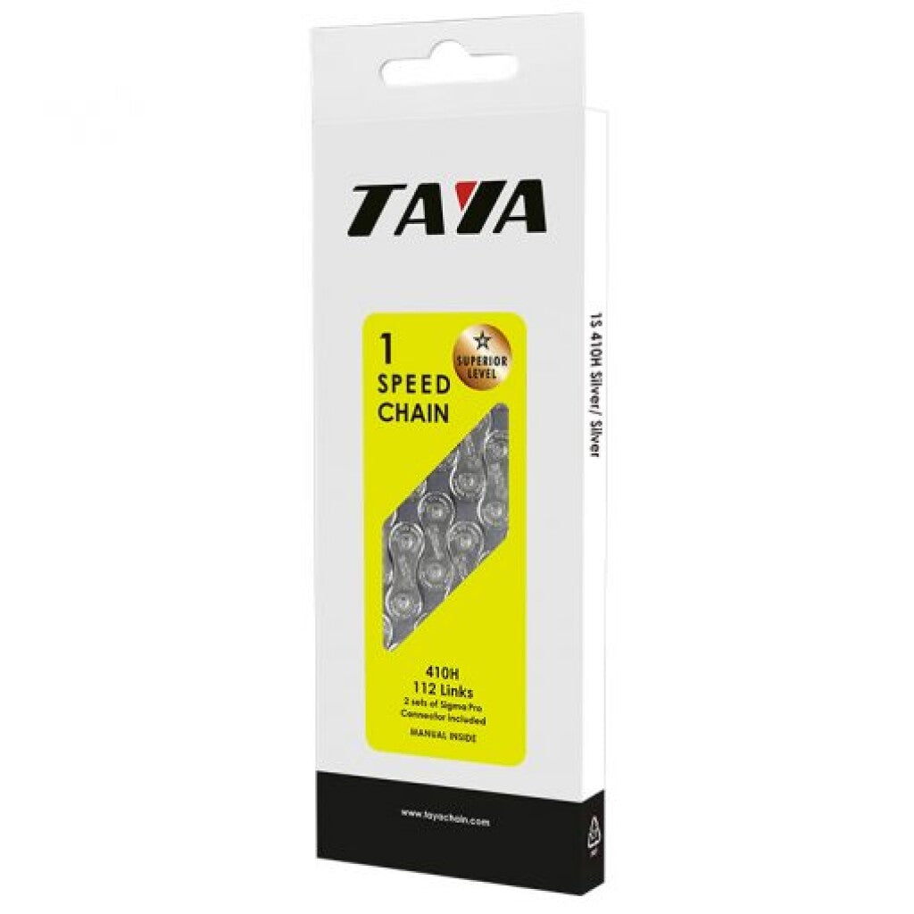 Ogrlica Taya 410H 1-stopenj 1 2x1 8 112 Silvers Silver