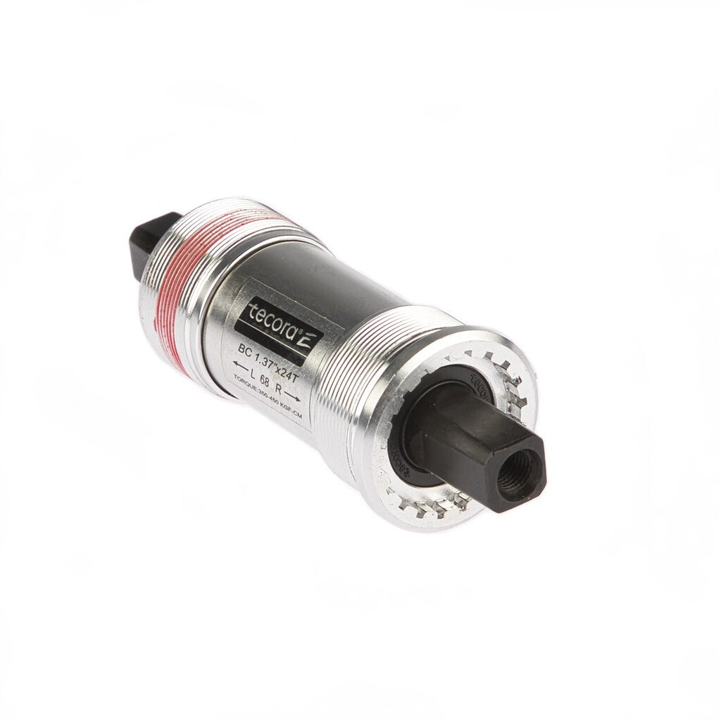 Tecora E bottom bracket 113mm BSA, chain line 22.0, alu Cup