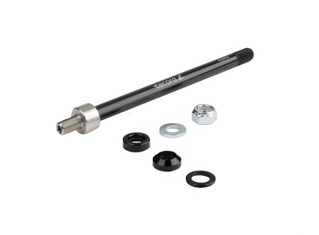 Traira per biciclette di bicchiera di Tecora E Stock Assle M12 X P1.5 Lunghezza 166 ~ 178 mm
