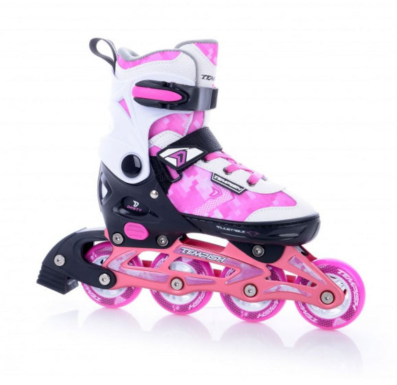 Tempish en ligne patins Dasty 82a Softboat Pink Taille 33-36