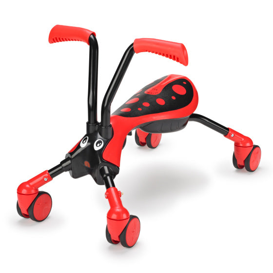 The bugs ScrambleBug Beetle met 4 Wielen Junior Rood Zwart