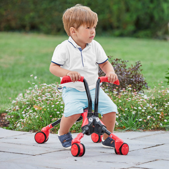 The bugs ScrambleBug Beetle met 4 Wielen Junior Rood Zwart