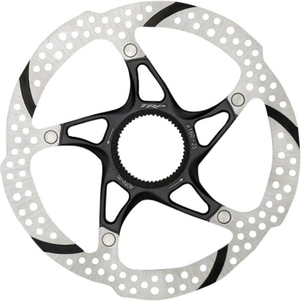 Tektro TRP disk zavorni rotor TR160-25 Ø160mm, centralna, zlv zw