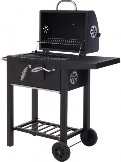 Vaggan Luxury Charcoal Burner 38,5 x 32,5 x 77 cm Matte Black