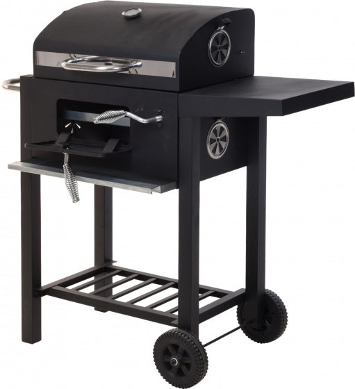 Vaggan Luxury Charcoal Burner 38,5 x 32,5 x 77 cm Matte Black