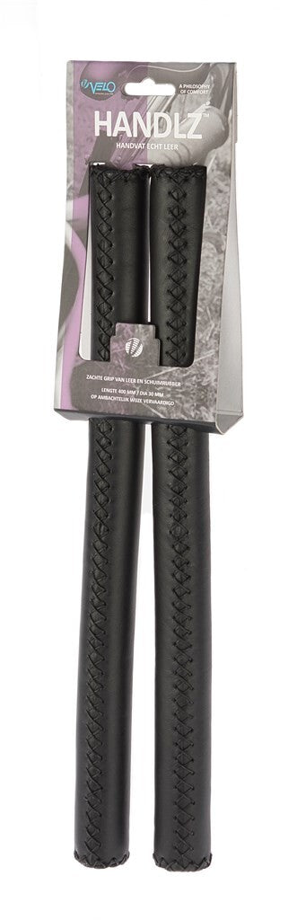 Lenksgriff Leder 40 cm Ø22,2 mm schwarz pro Set