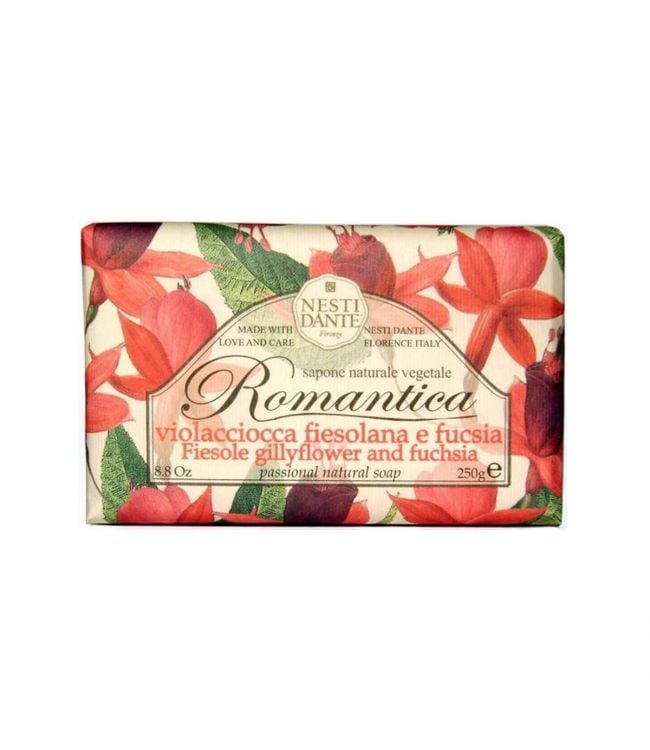 Nesti Dante Romantica Fiesole Gillyflower Fucsia Soap 250gr.