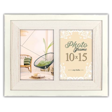 Photo Frame SEP NQ22W Arlon White 2Q 2x10x15 cm